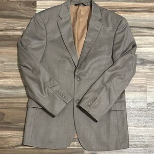 Caravelli Slim Fit Blazer Men's Tan Sport Coat Suit Jacket 40R